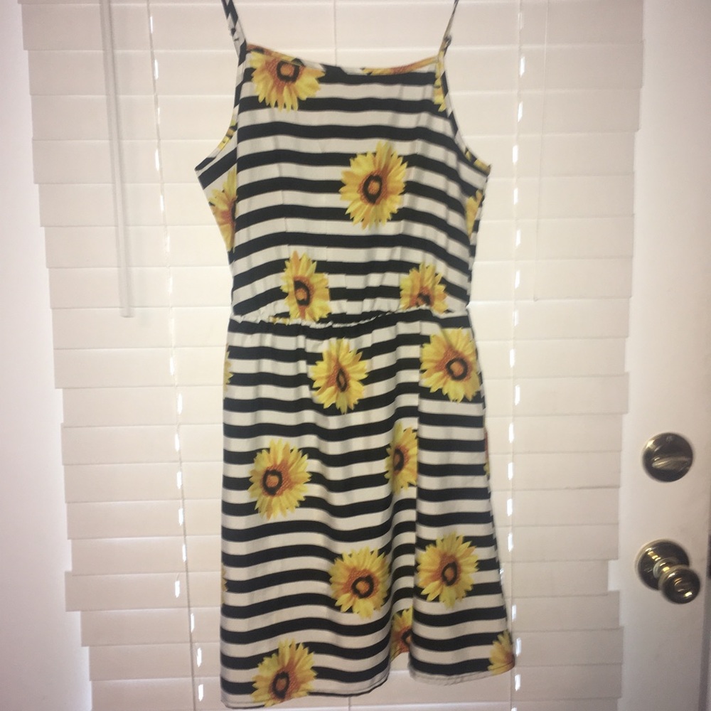 Small sunflower dress